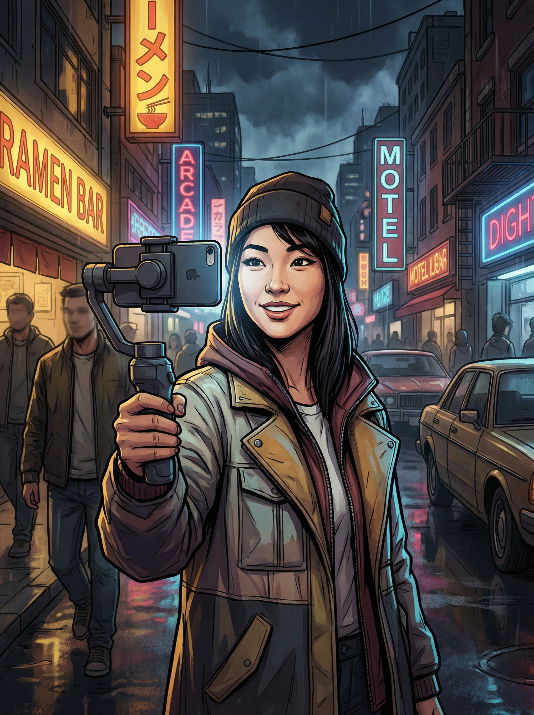 精神小妹短视频制作